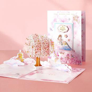 Cherry Blossom Pop-Up Card