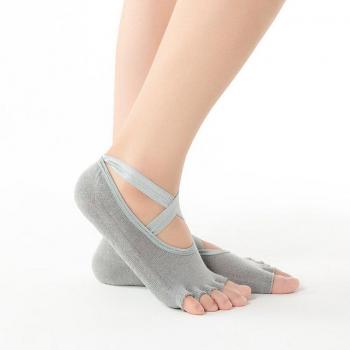 Barre Boost Toeless Yoga Socks