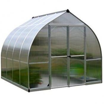 Serra da Giardino in Policarbonato Canopia Bella 244x244x219 cm Argento