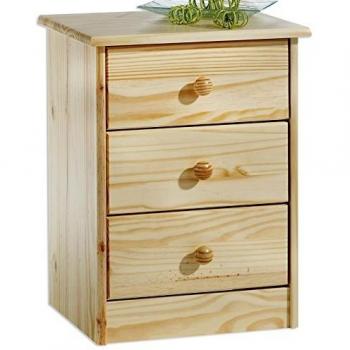 RONDO Nachttisch Kiefer natur mit Stauraum