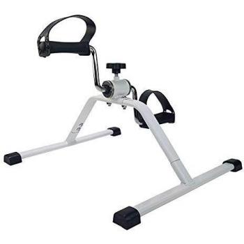 Tunturi HomeFit MiniBike – Tischfahrrad für Senioren mit Arm