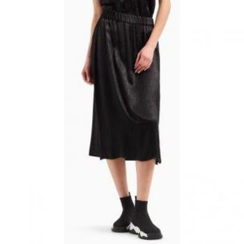 Armani Exchange Gonna midi nera per donna M