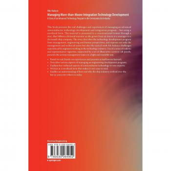 Managing More-than-Moore Integration Technology Development: A Story of an Advanced Technology Program in the Semiconductor Industry