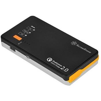 Silverstone Powerbank SST-PB06BS mit KFZ-Starthilfe und Taschenlampe
