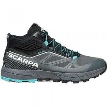Scarpa Rapid Mid Tênis GORE‑TEX Feminino Cinza Azul 38