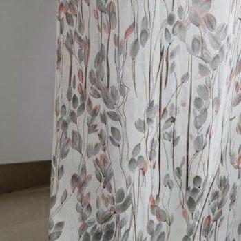 Retro Blumen Chiffon Stoff für Schals und Nähprojekte (100cm x 148cm)