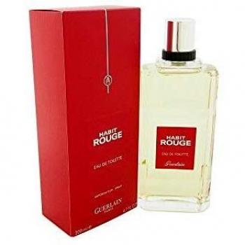 Guerlain Habit Rouge Eau de Toilette 200ml Bottle