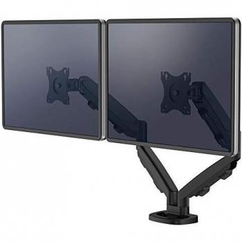 X Fellowes Monitorarm Eppa 2 Monitore Tischklemme schwarz