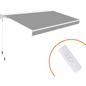 Toldo Smartsun 4x2.5m Gris Poliéster