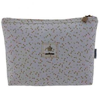 Borsa da Toilette Hana Beige 6x28x20 Cm
