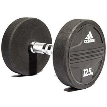 12.5 kg Black Dumbbell – Brand: Adidas, Model ADWT‑11344