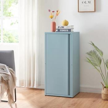 Armoire métallique de bureau Burlöv 88 x 40 x 35 cm gris bleu