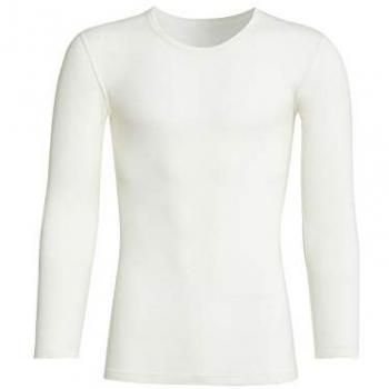 Con-ta Herren Langarmunterhemd Angora wollweiß Größe 5