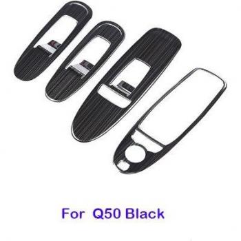 Infiniti Q50 JX35 QX60 Q70 QX80 QX50 Door Handle Trim & Window Button Cover Accessories