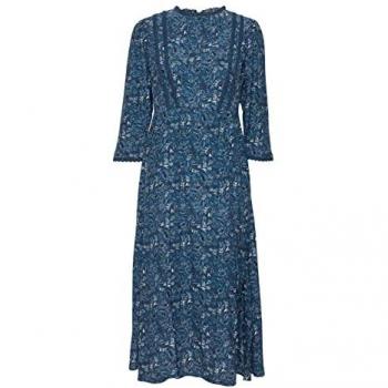 Maxikleid ATELIER RÊVE IRArmande Damen Gr. 38 blau (total eclipse)