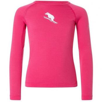 Super.Natural Bambino Maglia a Manica Lunga Flear175 – Pinky Pink