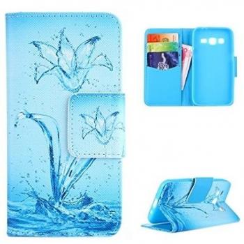 Funda Carcasa TUTUWEN Azul – Billetera y Protector Flip para SM‑G360F