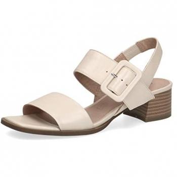 Caprice Damen-Sandalen mit Plateau, Farbe Weiß, Größe 9–9