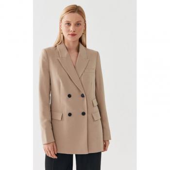 Bruuns Bazaar Linda Brassica – Beige Sakko, Normalpassend