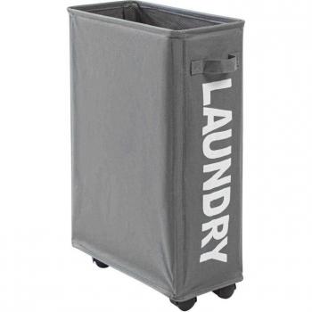 Compact Aluminum Frame Laundry Basket