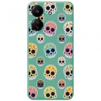 Funda Silicona Catrina Verde para Xiaomi Poco C65