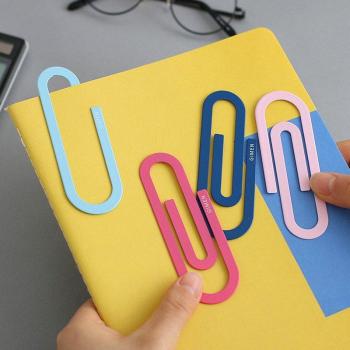 2 Pcs Cute Metal Paper Clips