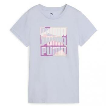PUMA Frauen‑T-Shirt mit Mountain‑Graphics – M