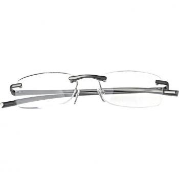 Gafas de lectura metálicas sin montura