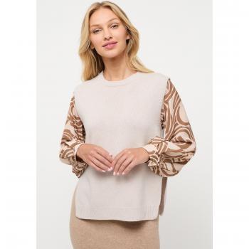 Eterna Beige Pullunder für Herren
