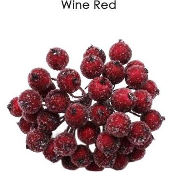 Vivid Red Holly Berry Home Decor