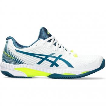 Asics Solution Speed FF 2 CLAY Herren Tennisschuh in weiß, Größe: 44.5