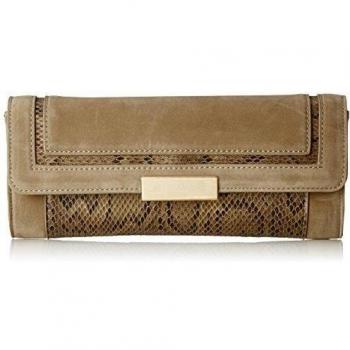 Mariamare Cartera Mujer, Marrón (Peach Taupe/Serpiente Taupe)