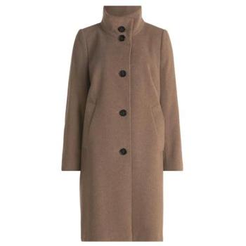 Damen-Wollmantel Betty Barclay – Beige (Taupe Melange), 53% Wolle, 26% Polyester, 21% Polyacryl, Größe 46