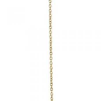 Chaîne plaquée or 20 m 2 mm
