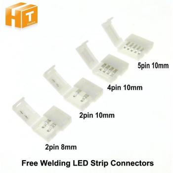 LED Strip Connectors 2pin for 10mm Strips