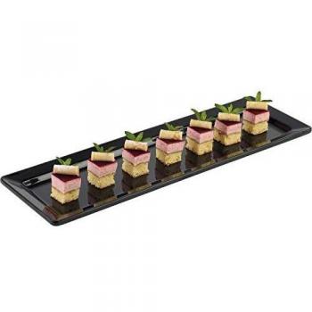 Black 2/4 GN Melamine Tray – Model APS GF129