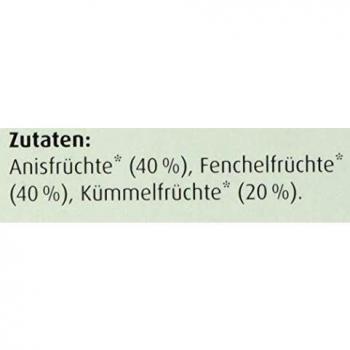 Anis Fenchel Kümmel Tee Bio 40 Filterbeutel