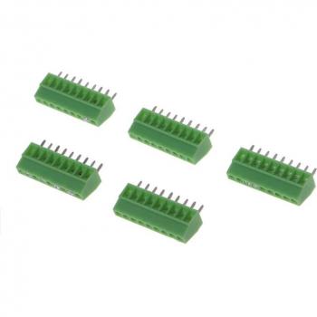 10 Pcs 2Pin-10Pin Screw Mounted Terminal Block Connectors 2.54mm Pitch