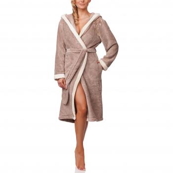 Bata L&L con Capucha para Mujer LL0030