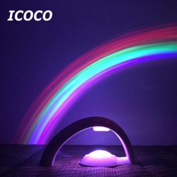 3D Rainbow Night Light for Bedroom Decor