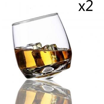Whipping Top Wine Glass