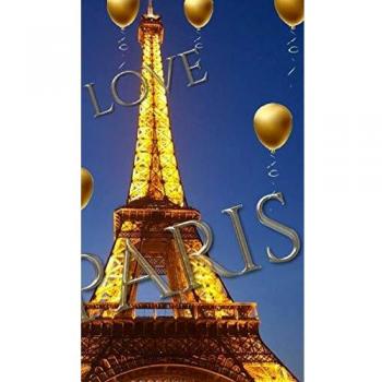 Huhn, Michael: I love paris eiffel tower gold ballon creative blank journal: I love paris eiffel tower gold ballon creative blank journal