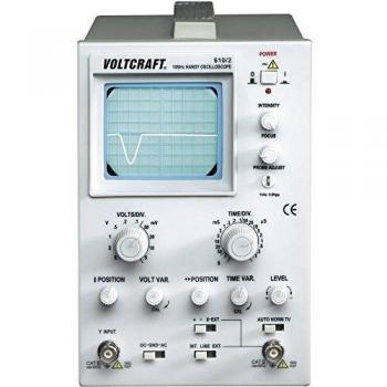 VOLTCRAFT 610/2 Oscilloscopio analogico 10 MHz 1 canale