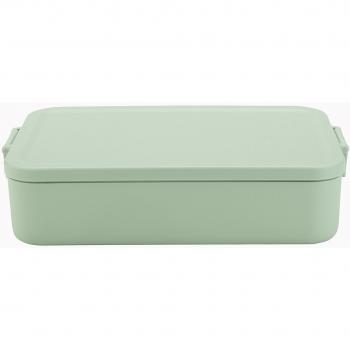 Brabantia Lunchbox „Make & Take“ – Grüner Alltag (25,5 × 16,7 × 6 cm)