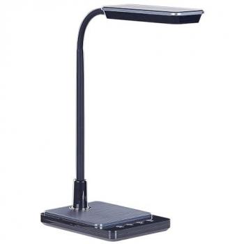 Lampe de bureau Péridot Blanc 38 cm, bras rétractable, LED Centaurus