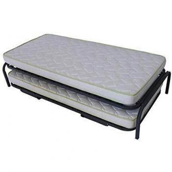 Lit empilable avec 2 matelas Strata 90x190 cm