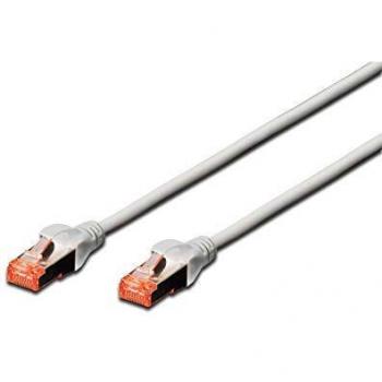 Assmann DIGITUS cat.6 S/FTP Patchkabel, Cu, LSZH AWG 27/7; 15m, Grau