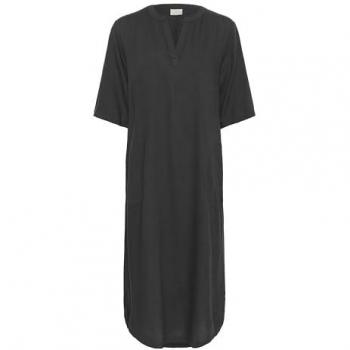Kaffee Damen-Kleid Milia Tan – Schwarz 36