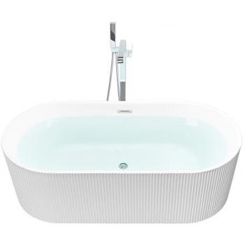 Gocta Badewanne (Beliani) – 280 l, 80 cm, freistehend