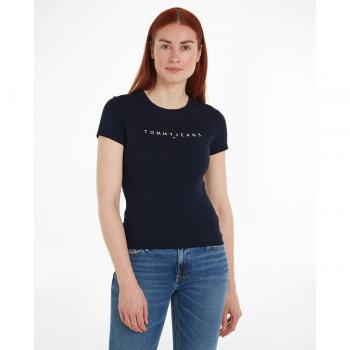 Tommy Jeans Women's Slim Fit Linear Logo T-Shirt